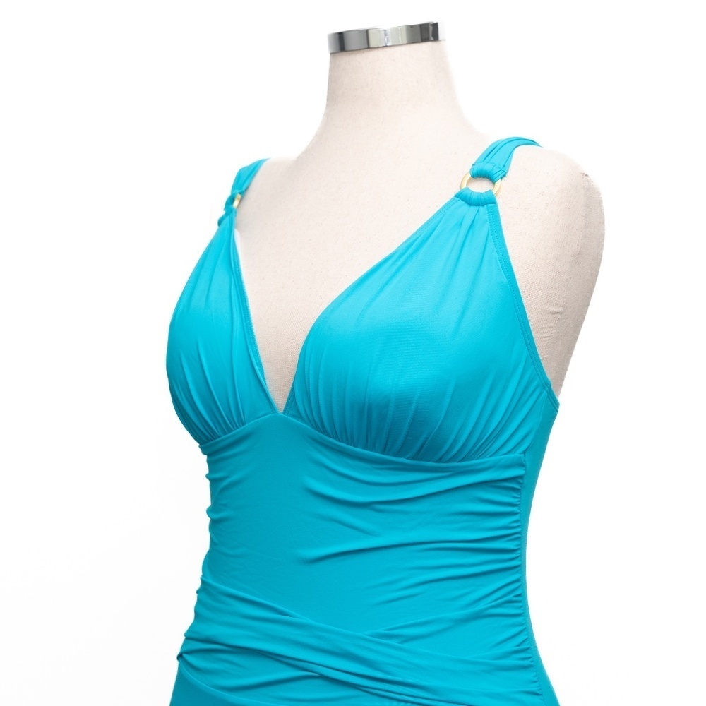 Bleu‎ Rod Beattie | New! Ruched One Piece Swimsuit - Picture 10 of 10